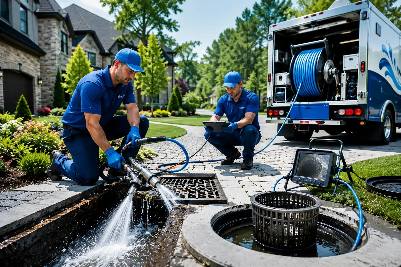 Local outdoor drain cleaning professionals in Delray, WV